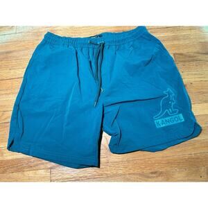 Fashion Swim Shorts KANGOL SWIM SHORT LOGO Men Green Size L